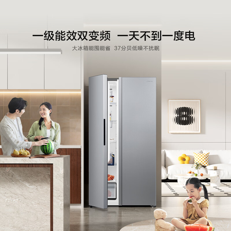 海信BCD-556WFK1DPUJ冰箱图片