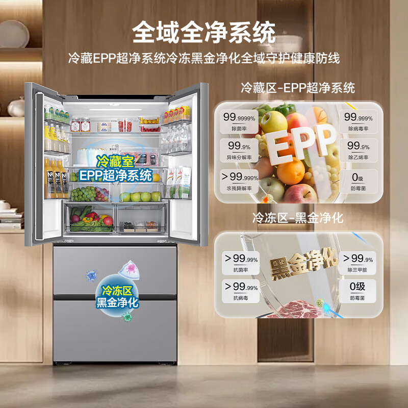 海尔BCD-500WGHFDC4LMU1冰箱图片