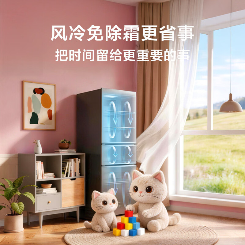 TCL-R258V5-C冰箱图片