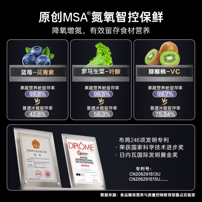 卡萨帝BCD-559WLCTDA4GUU1冰箱图片