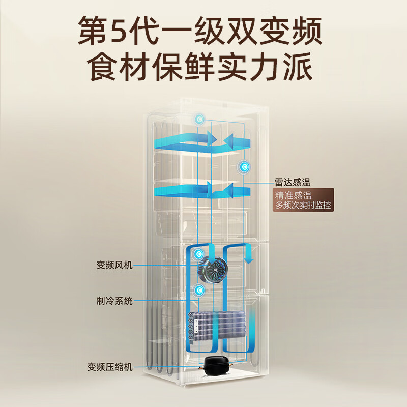 奥马326WF/B冰箱图片