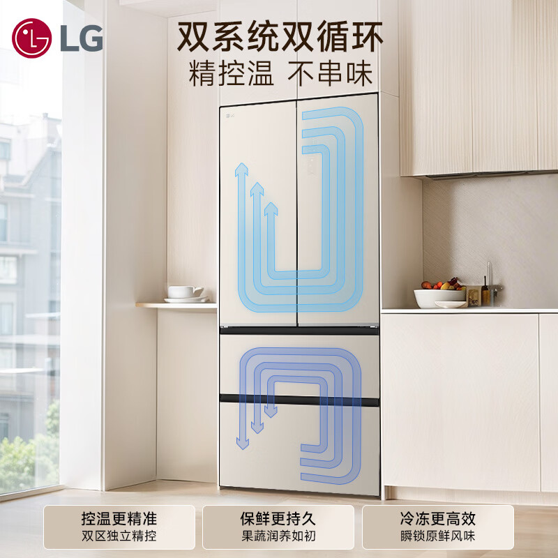 LG-F515GDMBAM冰箱图片