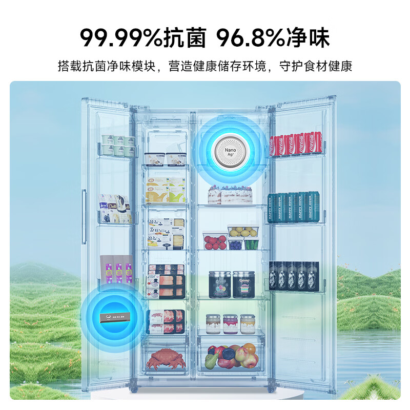 创维BCD-606W2B1冰箱图片