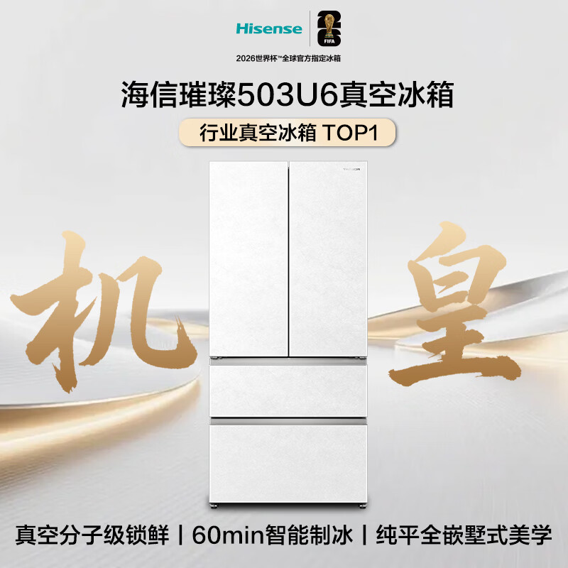 海信TR-503U6FZSQD冰箱图片