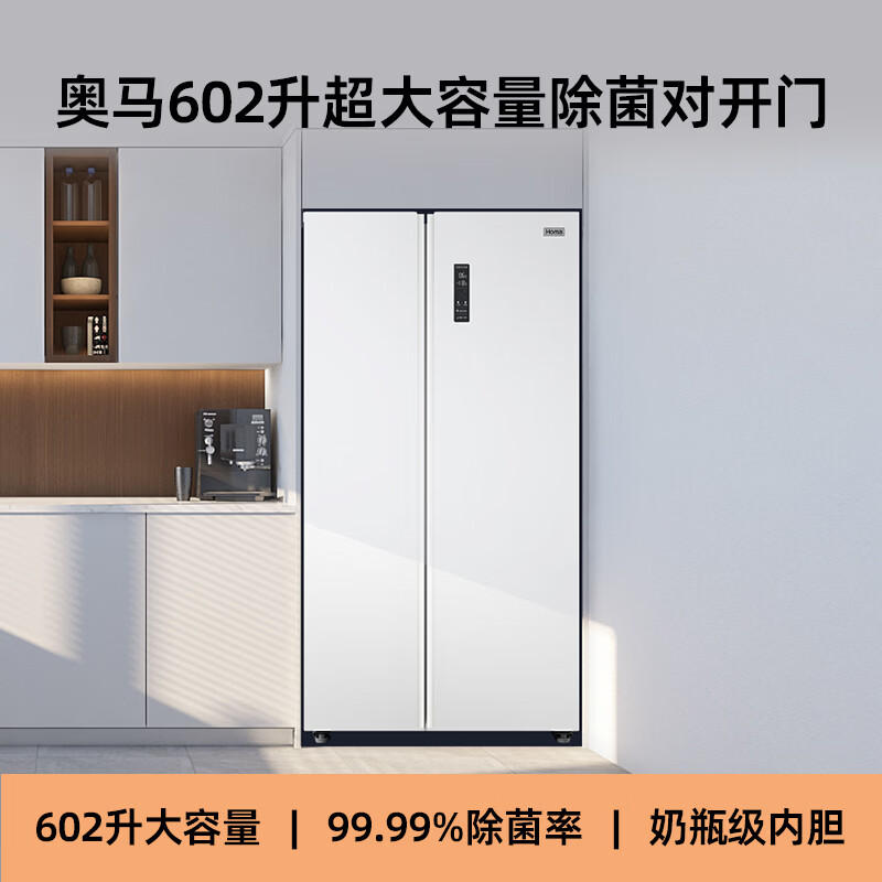 奥马602WKH/B冰箱图片