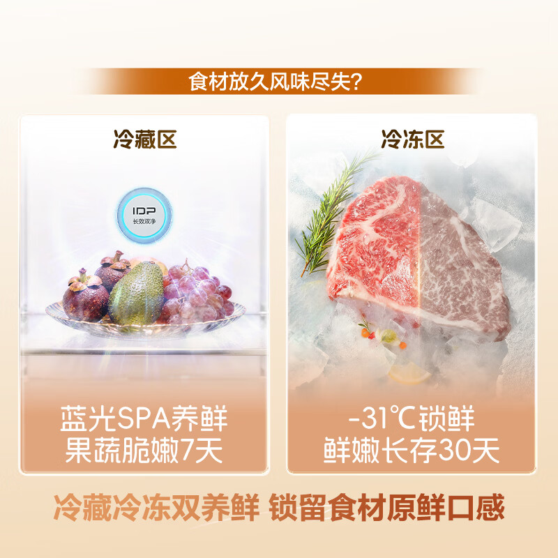 容声BCD-552Q30FQLBD冰箱图片
