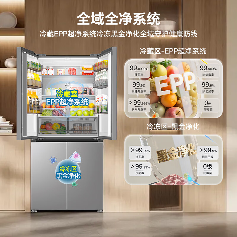 海尔BCD-500WGHTDC4LMU1冰箱图片