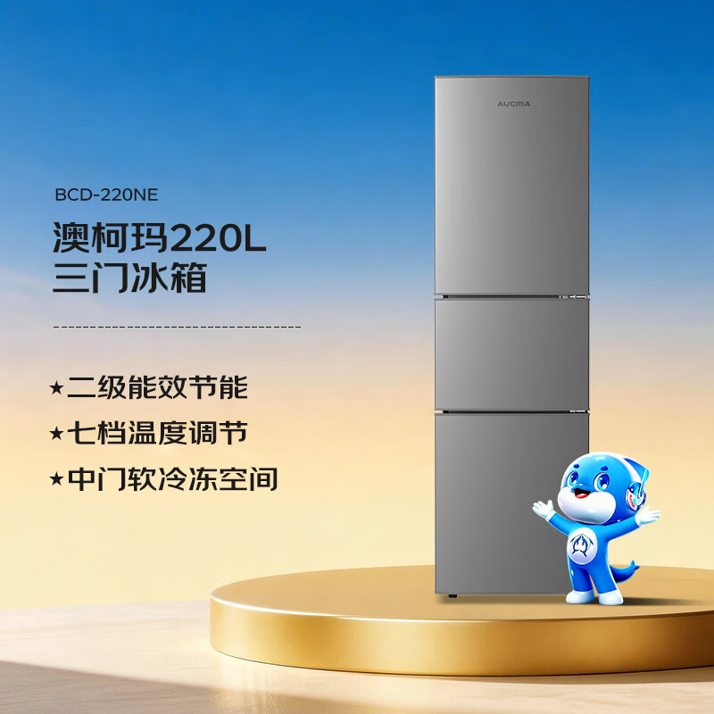 澳柯玛BCD-220NE冰箱图片
