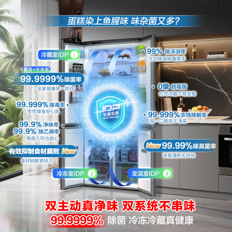 容声BCD-505P60CZNAD冰箱图片