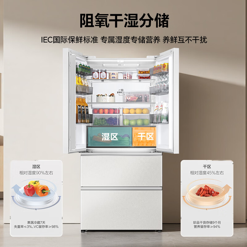 海尔BCD-541WGHFDC9GPU1冰箱图片