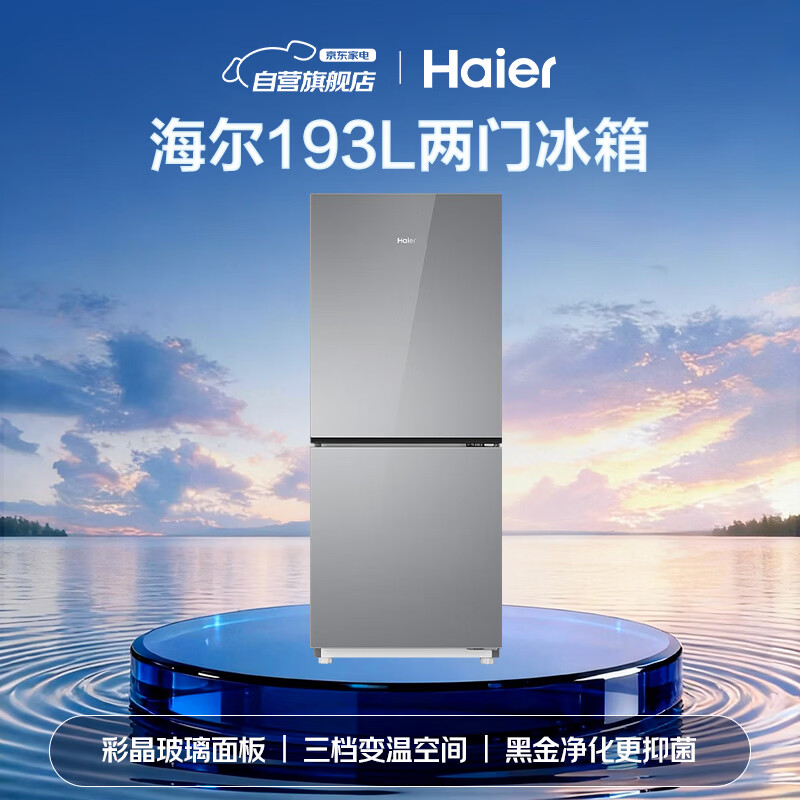 海尔BCD-193WGHC2E7AS冰箱图片