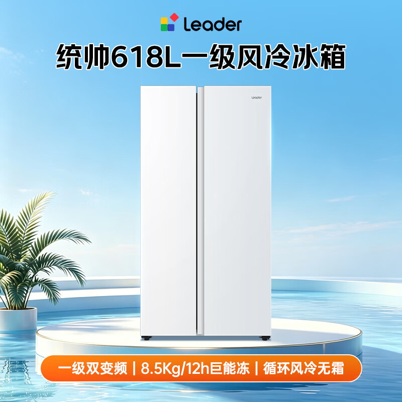 海尔BCD-618WGLSSEDW9冰箱图片