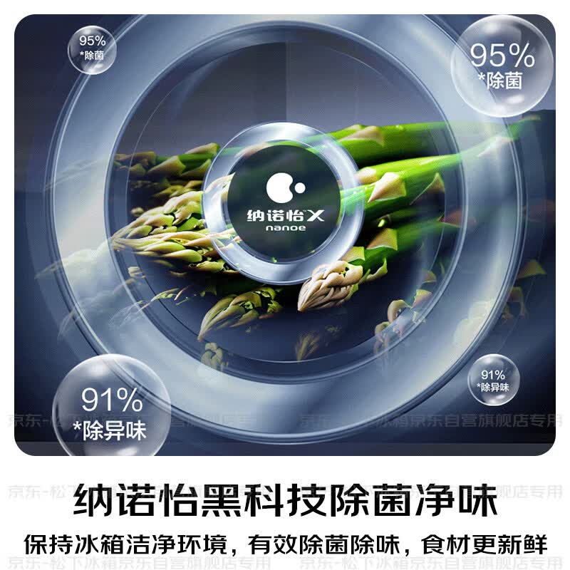 松下NR-FC55YT-C5冰箱图片