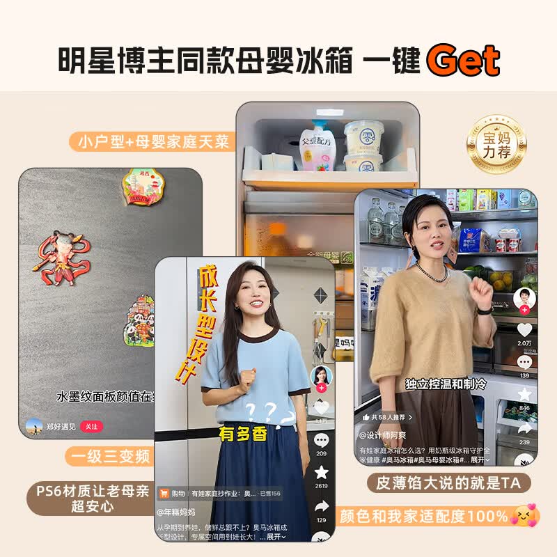 奥马511WDK/B冰箱图片