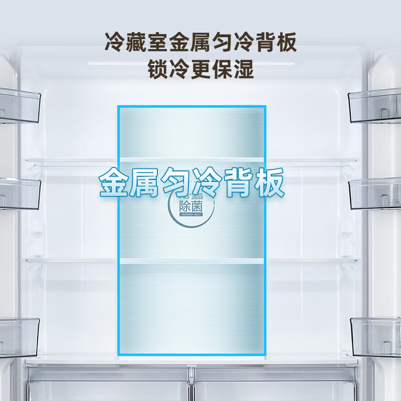 奥马605WDH/B冰箱图片