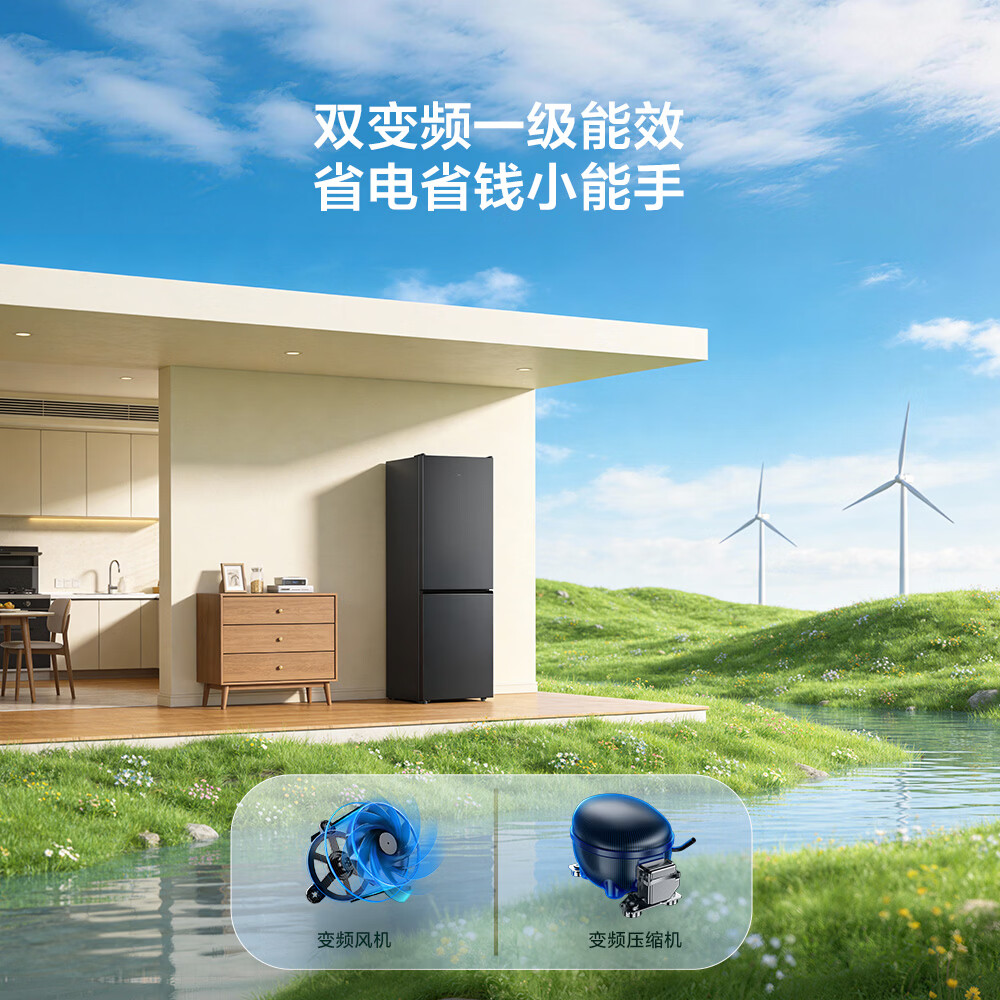 TCL-R311V5-B冰箱图片