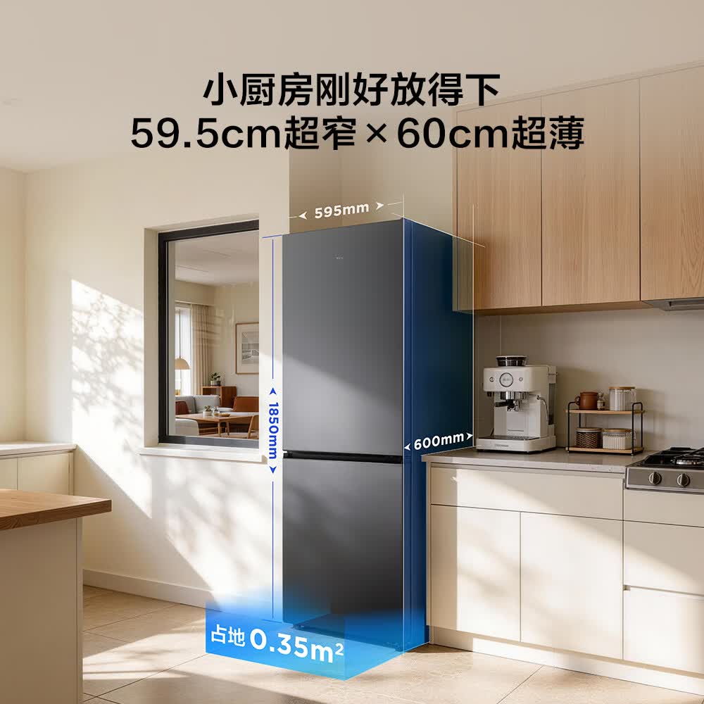 TCL-R311V5-B冰箱图片