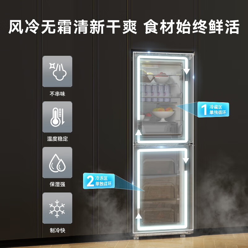 荣事达R195F冰箱图片