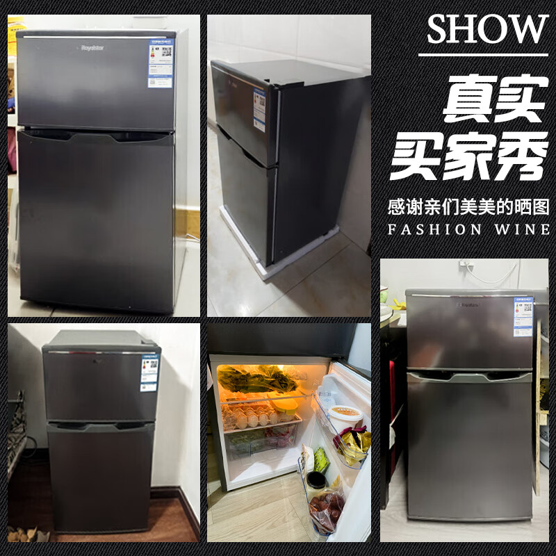 荣事达BCD-106A176冰箱图片