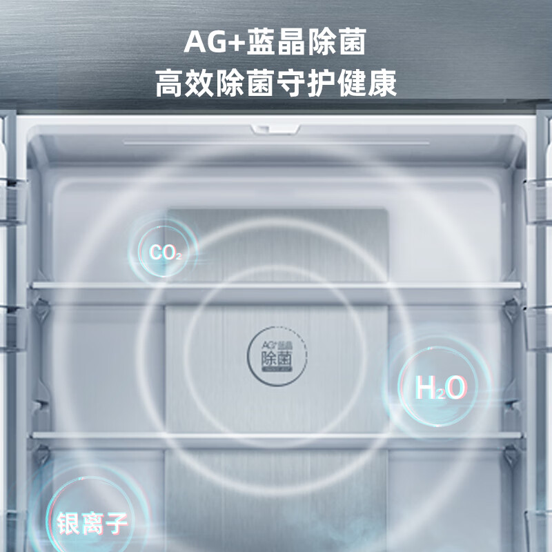 奥马BCD-606WDG/B(X)冰箱图片