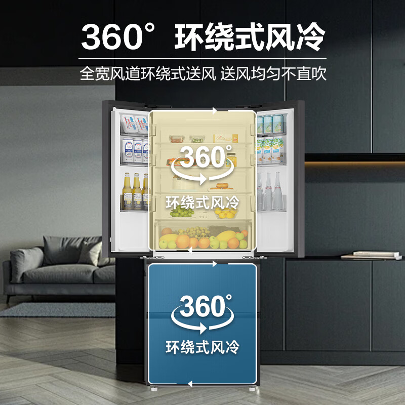 海尔BCD-410WLHFD7DSMU1