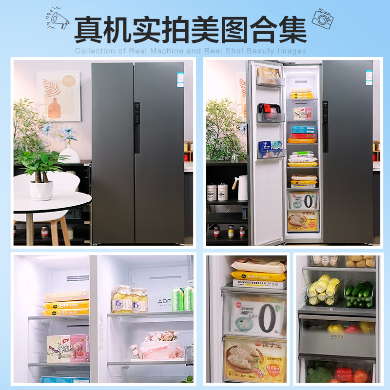 美菱BCD-609WPCX冰箱图片