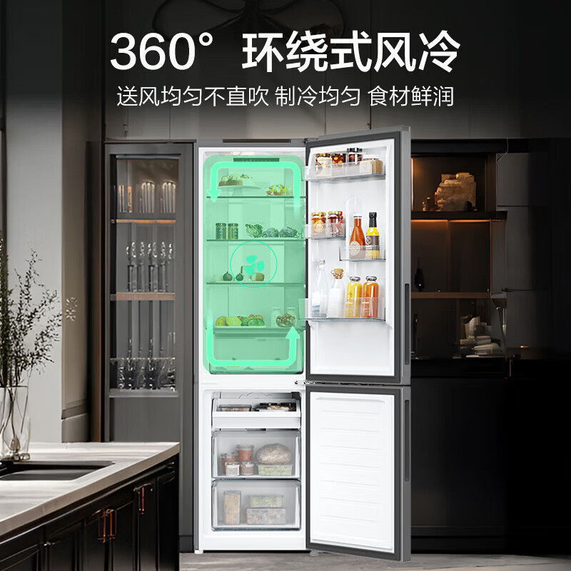 海尔BCD-285WGHC2DES9冰箱图片