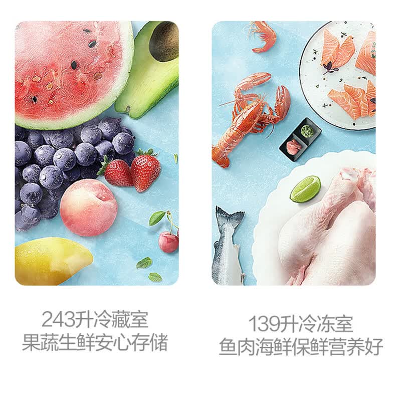 新飞BCD-382LT8EH冰箱图片
