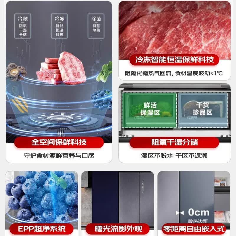 海尔BCD-552WGHTD14XNU1冰箱图片