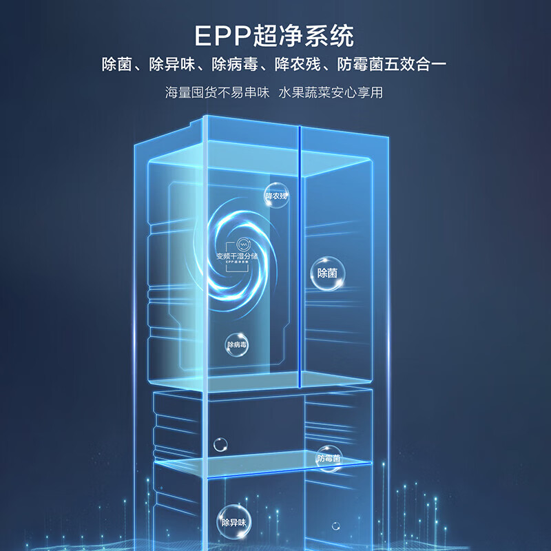 海尔BCD-485WGHFDB9GSU1冰箱图片