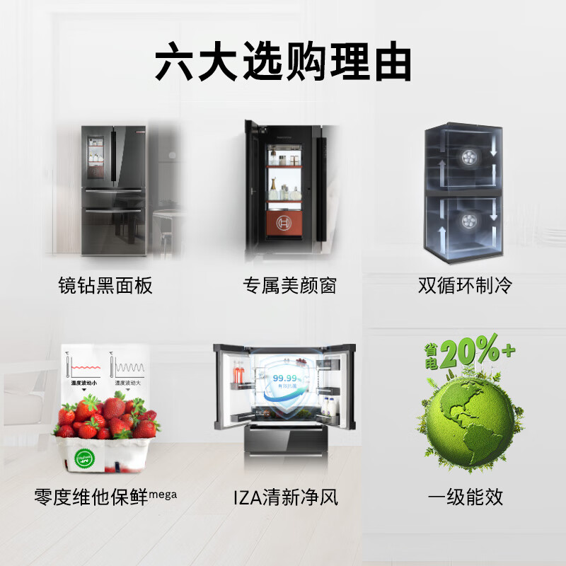 博世KFN96PA56C冰箱图片