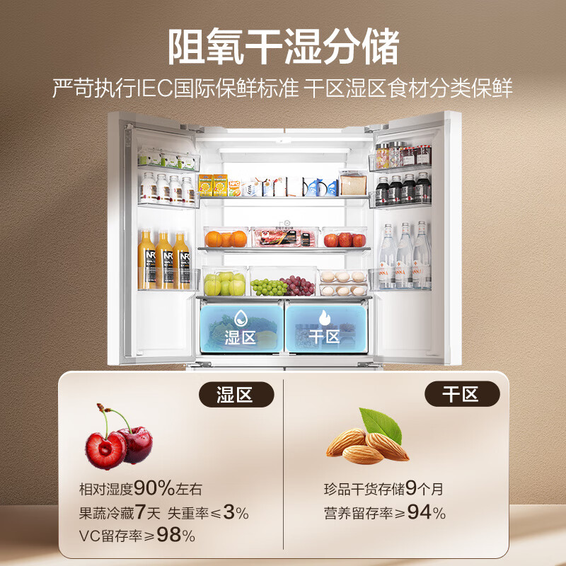 海尔BCD-659WGHTDE5WVU1冰箱图片
