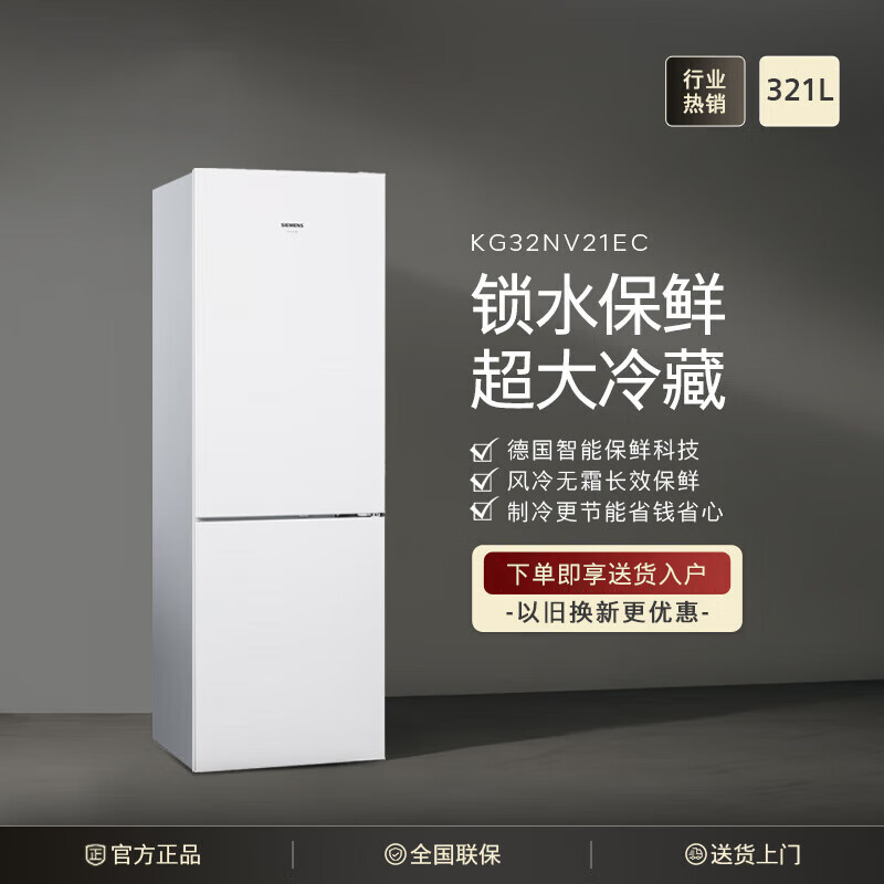 西门子KG32NV21EC冰箱图片