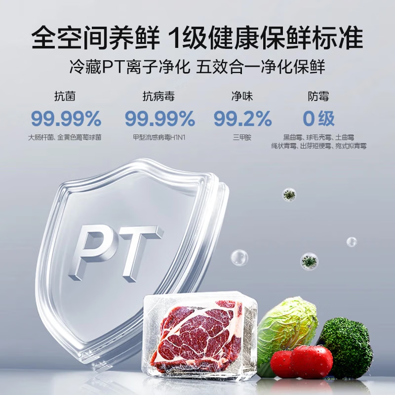美的MR-251WTP冰箱图片