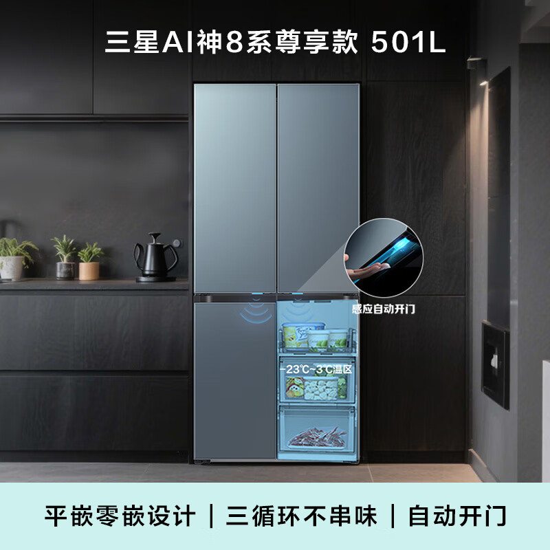 三星RF50DG55513GSC冰箱图片