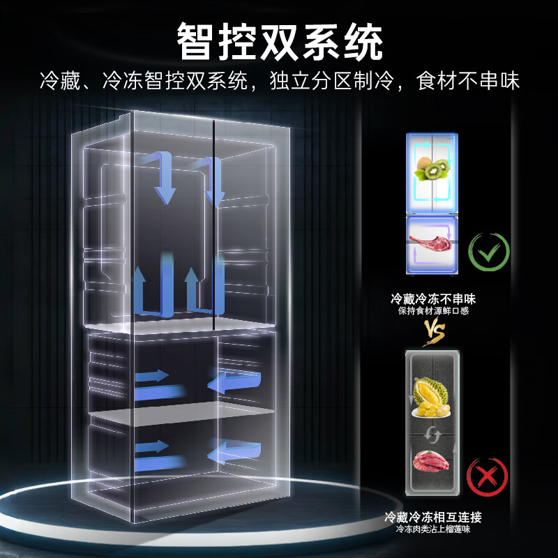 卡萨帝BCD-451WGCFDM4CTU1冰箱图片