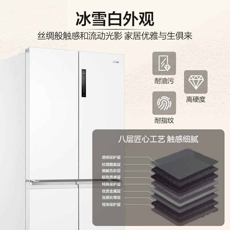 海尔BCD-659WGHTDE5WVU1冰箱图片