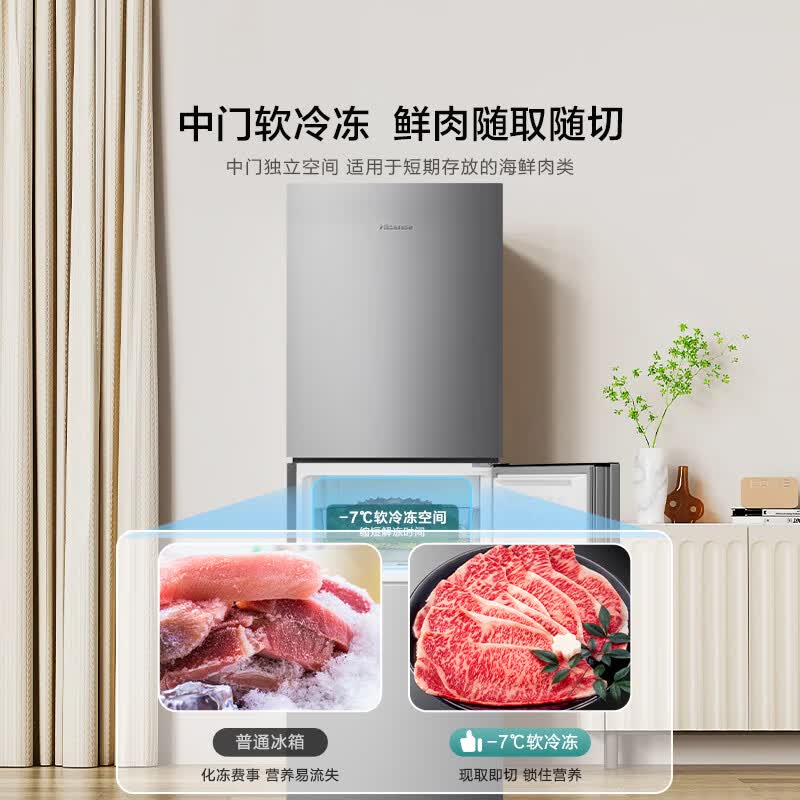 海信BCD-218YK1F冰箱图片