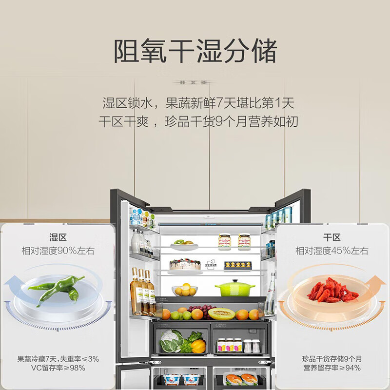 海尔BCD-519WGHTD1BGTU1冰箱图片