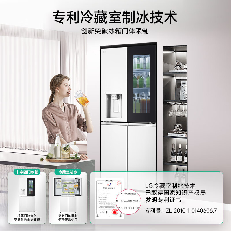 LG-F544MEH85D冰箱图片