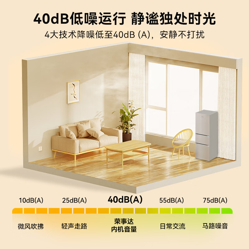 荣事达R210T冰箱图片