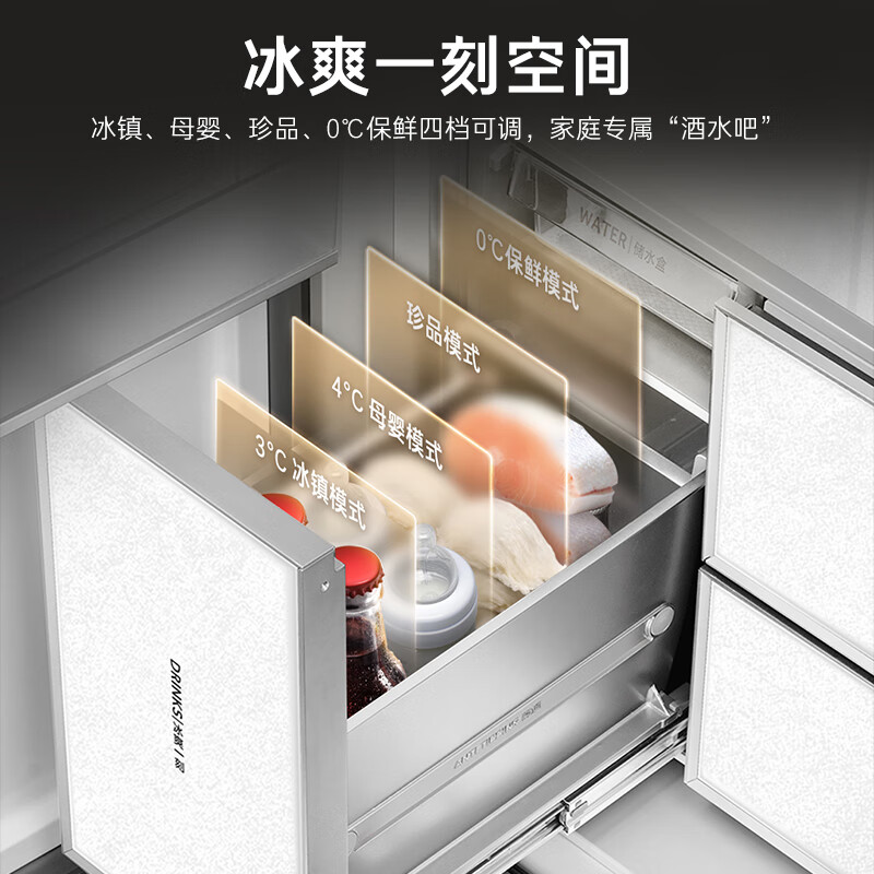 卡萨帝BCD-562WGCFDM4DUU1冰箱图片