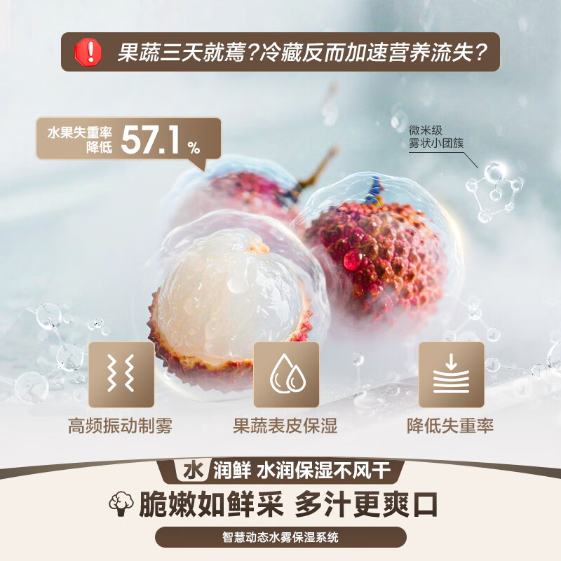 容声BCD-511W60FZNAD冰箱图片