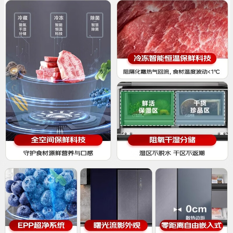 海尔BCD-553WGHFD14XNU1冰箱图片