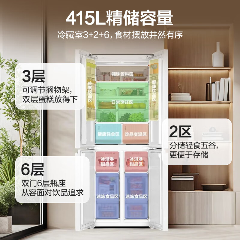 海尔LTD-428WL1U1冰箱图片