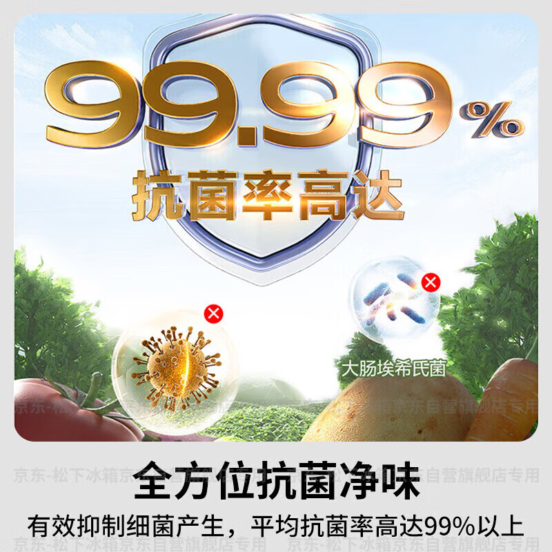 松下NR-ED51CMA-W冰箱图片