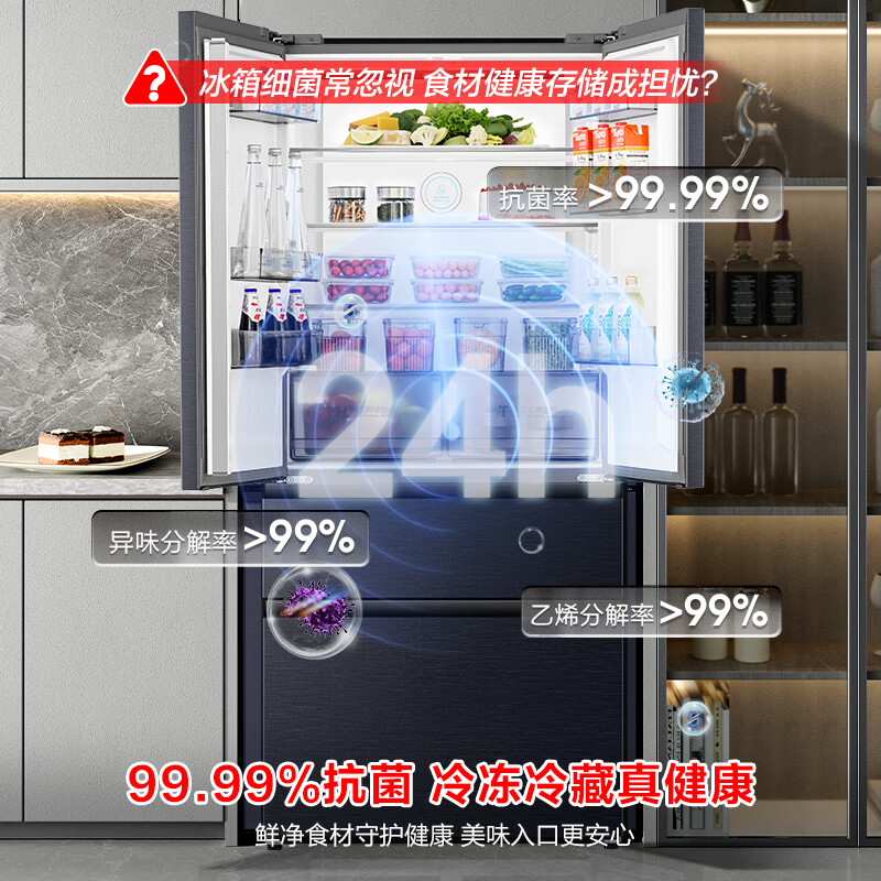 容声BCD-502WD2MPQ冰箱图片