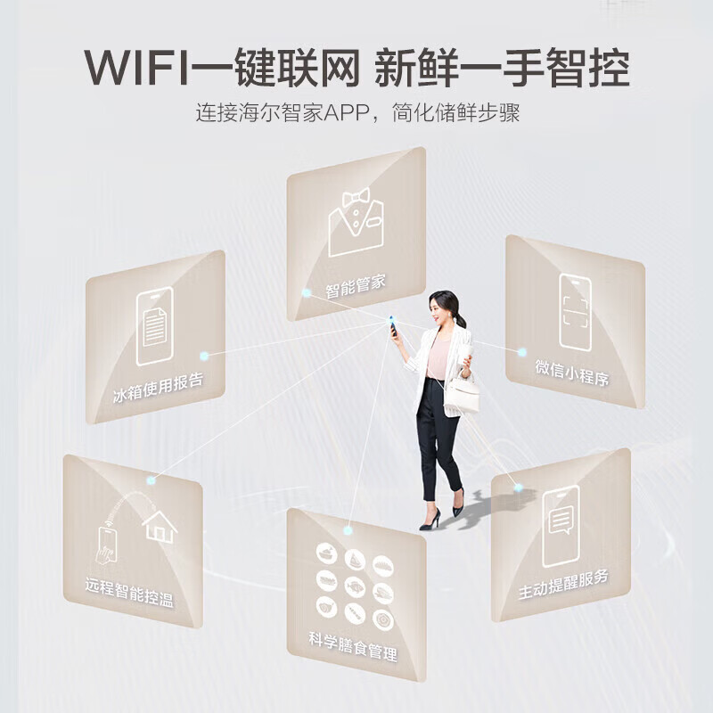 海尔BCD-480WGHTDE5WVU1冰箱图片