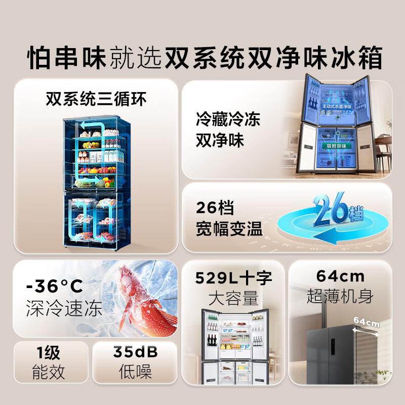 TCL-R529V7-US冰箱图片