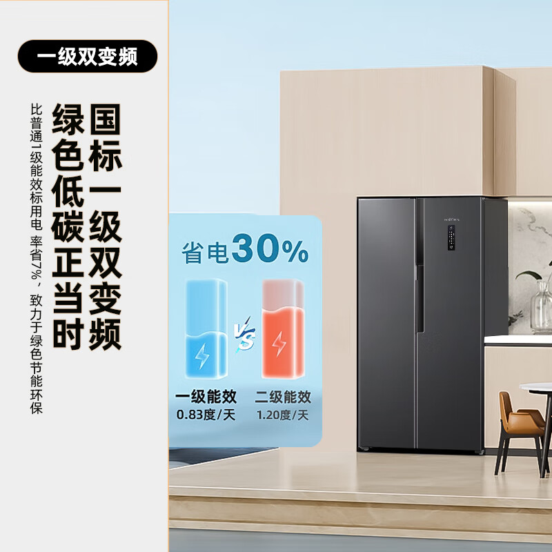 新飞BCD-518WK9DT冰箱图片